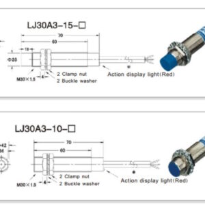 LJ30A3-10-Z-BY Бесконтактный индуктивный датчик